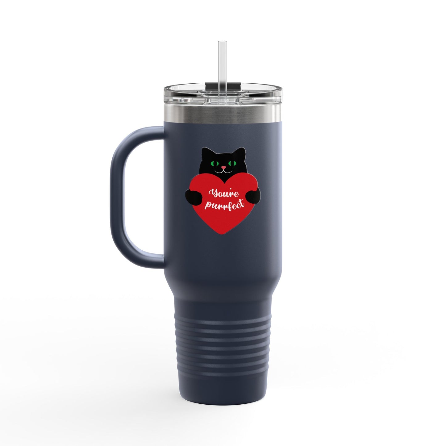 Charming Insulated Travel Mug for Cat Lovers – You're Pawesome Design, Perfect for Hot Drinks, Gift for Cat Moms, Travel Companion, [...]