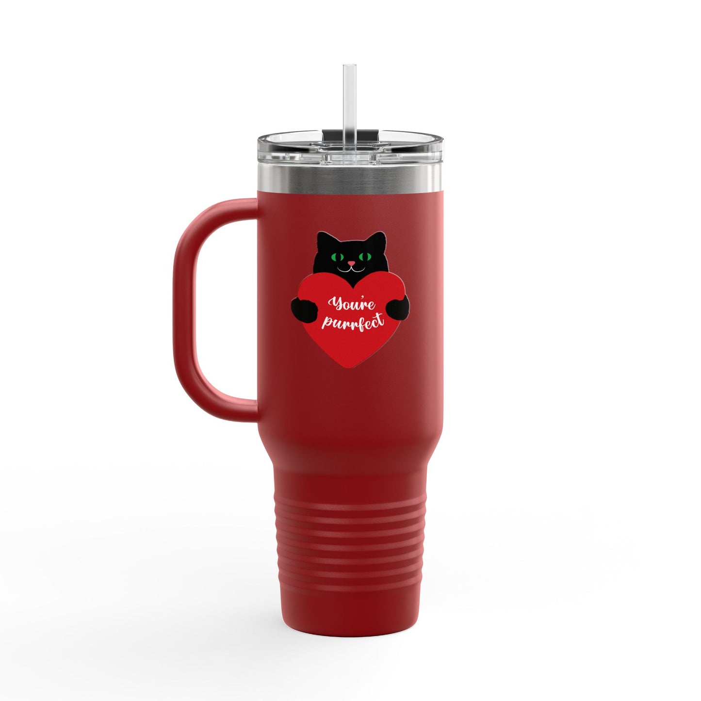 Charming Insulated Travel Mug for Cat Lovers – You're Pawesome Design, Perfect for Hot Drinks, Gift for Cat Moms, Travel Companion, [...]