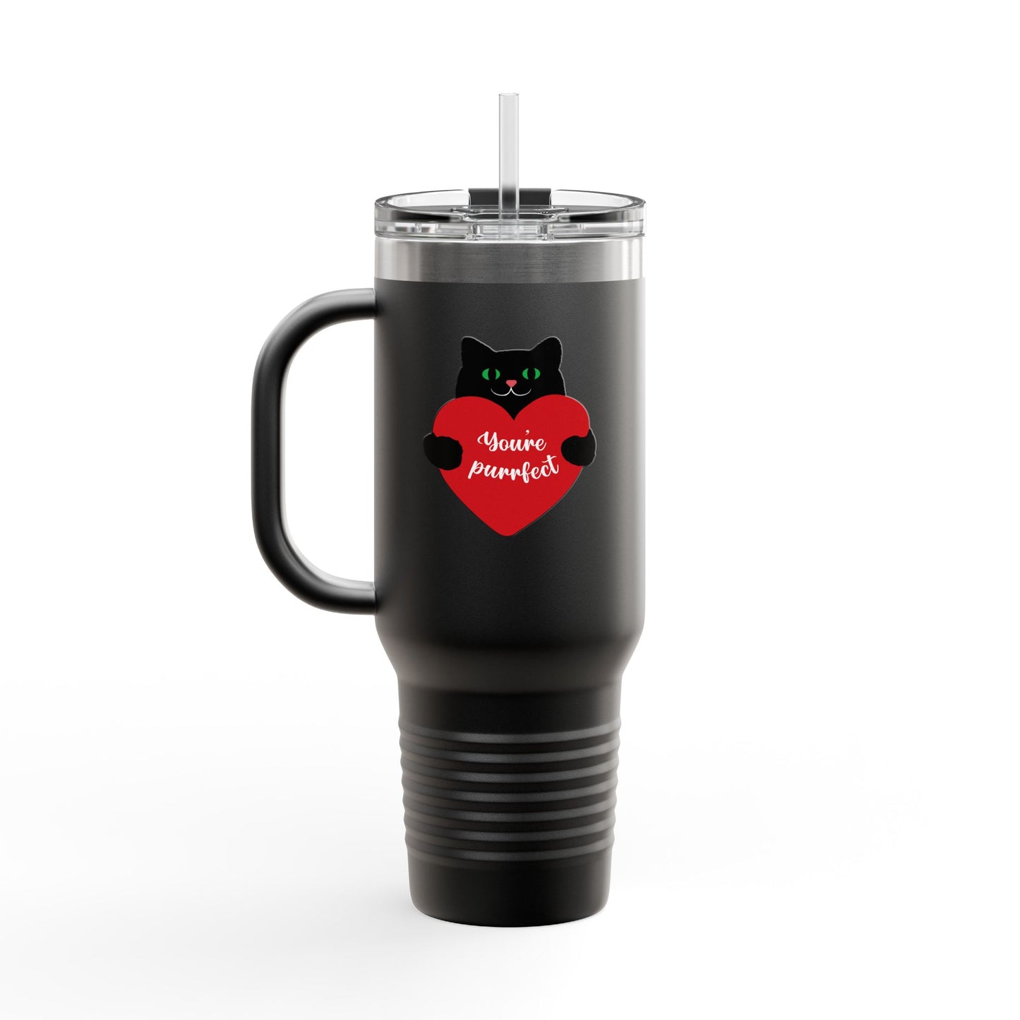Charming Insulated Travel Mug for Cat Lovers – You're Pawesome Design, Perfect for Hot Drinks, Gift for Cat Moms, Travel Companion, [...]