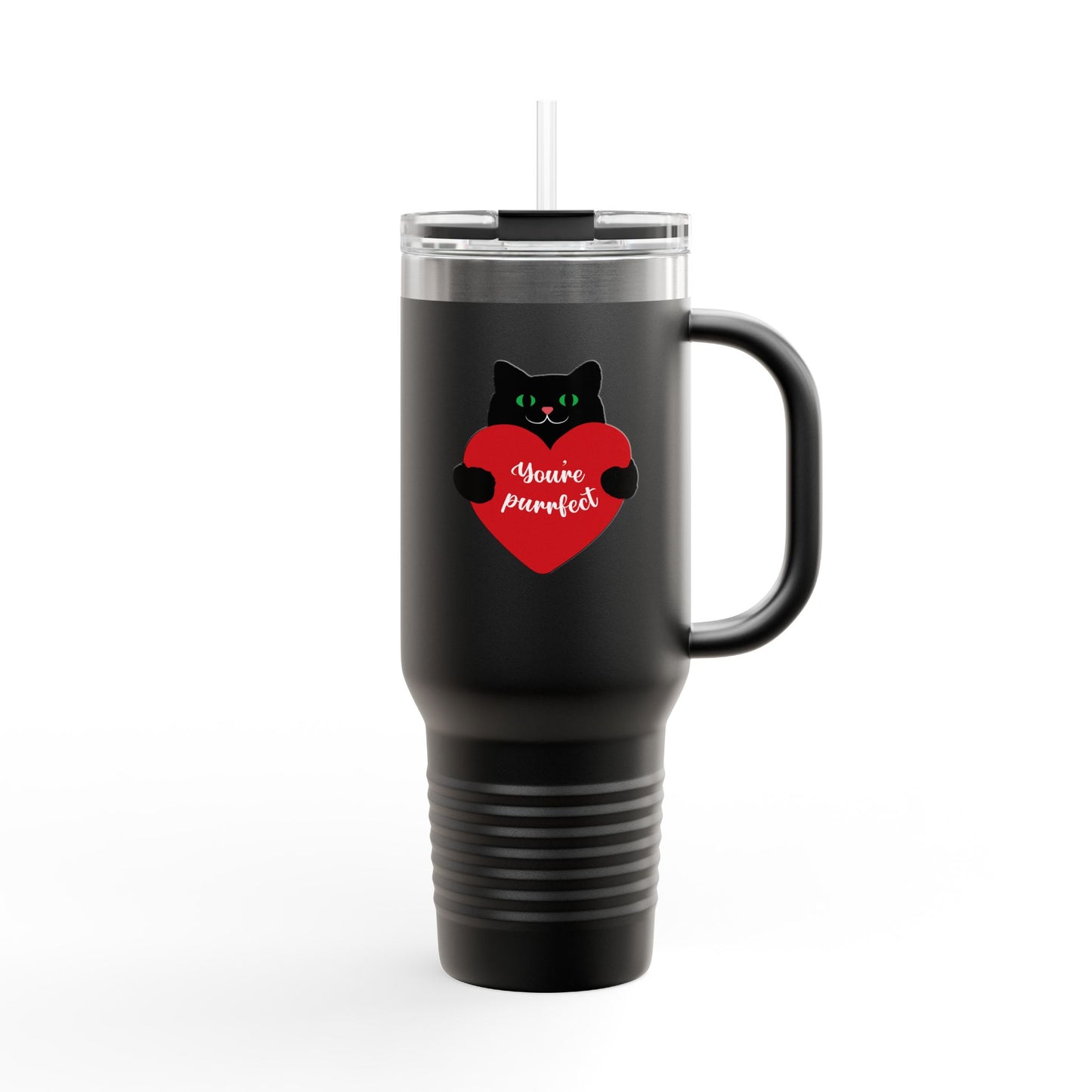 Charming Insulated Travel Mug for Cat Lovers – You're Pawesome Design, Perfect for Hot Drinks, Gift for Cat Moms, Travel Companion, [...]