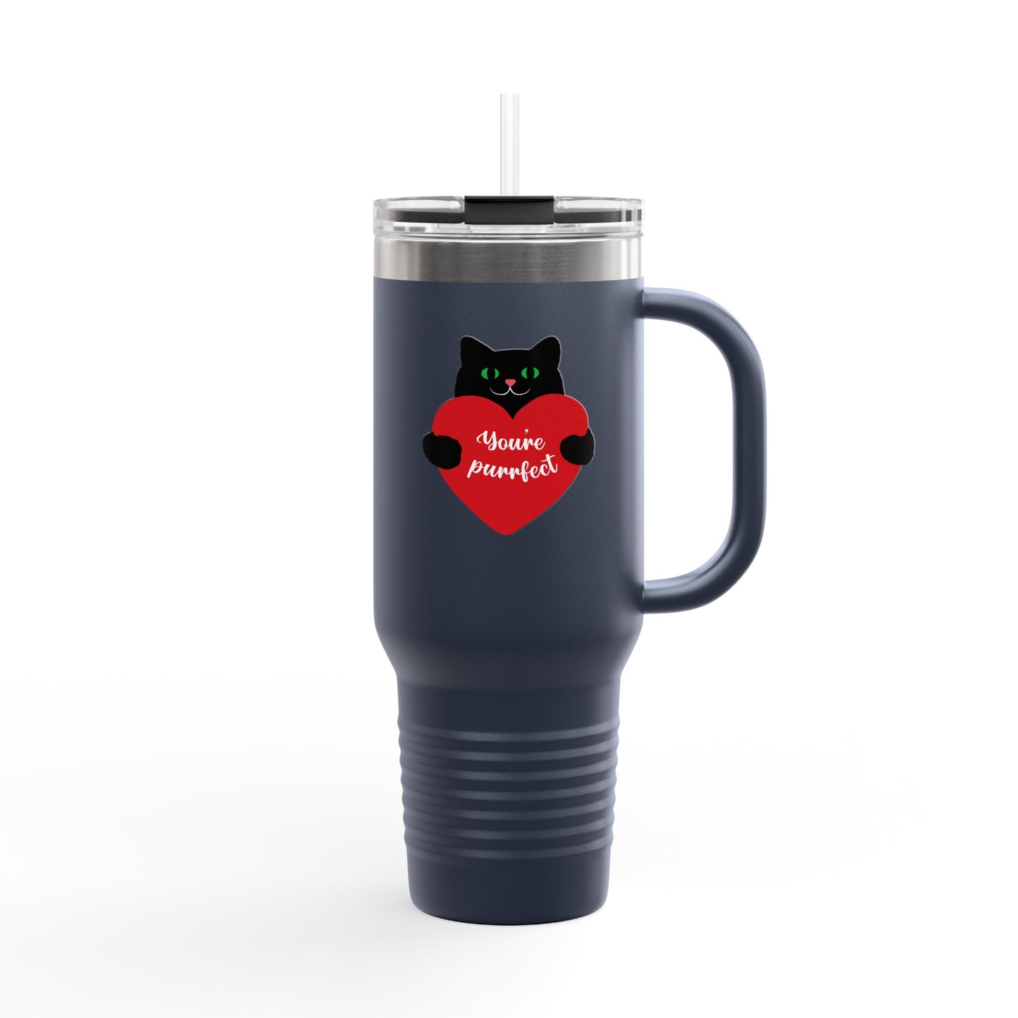 Charming Insulated Travel Mug for Cat Lovers – You're Pawesome Design, Perfect for Hot Drinks, Gift for Cat Moms, Travel Companion, [...]