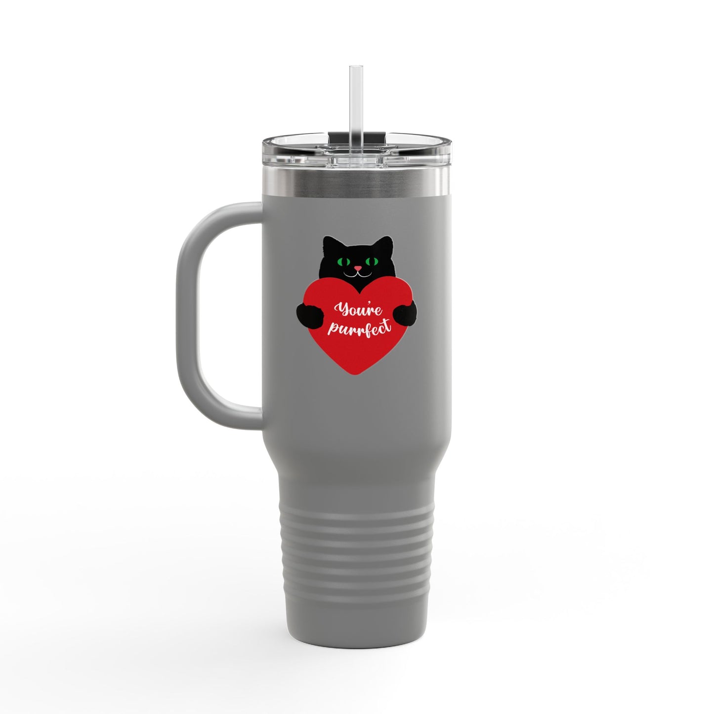 Charming Insulated Travel Mug for Cat Lovers – You're Pawesome Design, Perfect for Hot Drinks, Gift for Cat Moms, Travel Companion, [...]